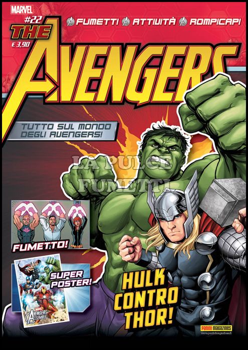 MARVEL ADVENTURES #    31 - AVENGERS MAGAZINE 22 + DISCO VOLANTE AVENGERS